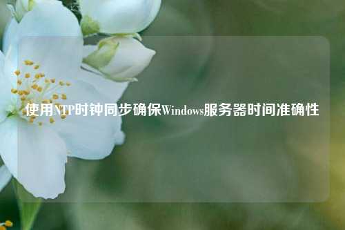 使用NTP時鐘同步確保Windows服務(wù)器時間準(zhǔn)確性